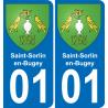 01 Saint-Sorlin-en-Bugey-aufkleber plakette ez stadt