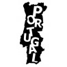 Autocollant logo Portugal typo sticker