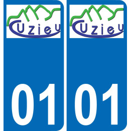 01 Cuzieu-logo aufkleber plakette ez stadt