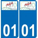 01 Domsure logo sticker plate registration city