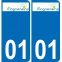 01 Mogneneins logo sticker plate registration city