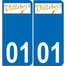 01 Villebois-logo aufkleber plakette ez stadt