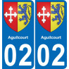 02 Aguilcourt adesivo piastra di registrazione city