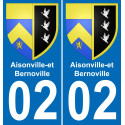 64 Pau autocollant sticker plaque immatriculation auto ville
