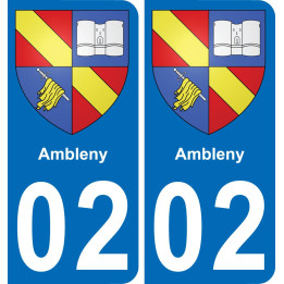 02 Ambleny-aufkleber plakette ez stadt