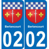 02 Berlancourt adesivo piastra di registrazione city