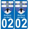 64 Pau autocollant sticker plaque immatriculation auto ville