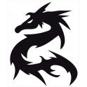 Drachen aufkleber sticker kleber 