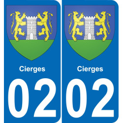 02 Cierges adesivo piastra di registrazione city