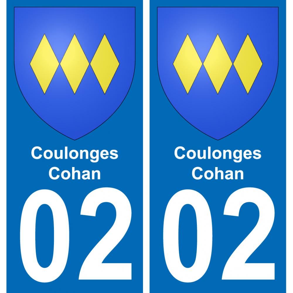 64 Pau autocollant sticker plaque immatriculation auto ville