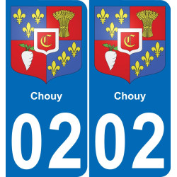 02 Chouy adesivo piastra di registrazione city