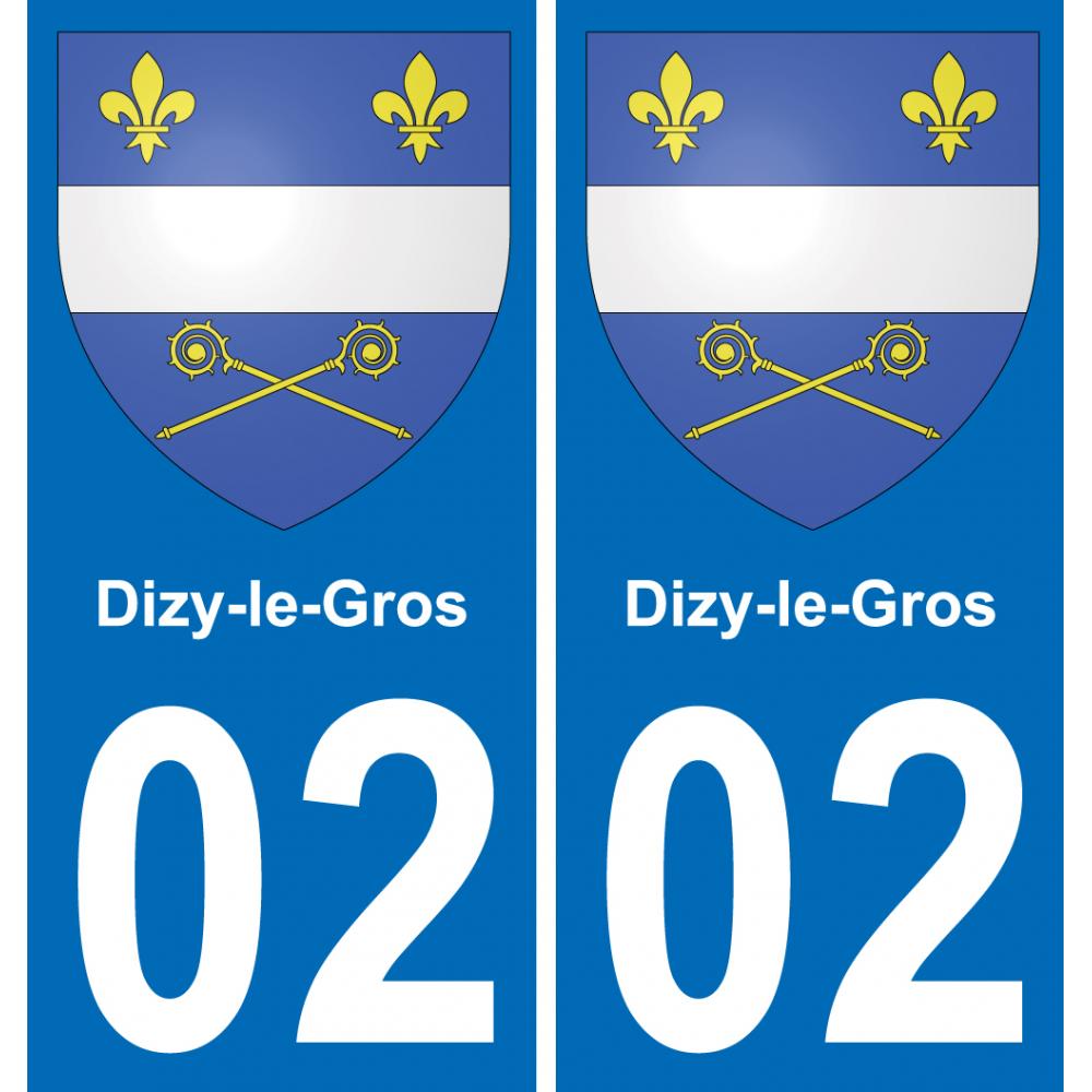 64 Pau autocollant sticker plaque immatriculation auto ville