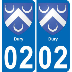 02 Dury adesivo piastra di registrazione city