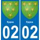 02 Eppes-aufkleber plakette ez stadt