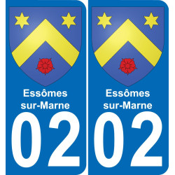 02 Essômes-sur-Marne-aufkleber plakette ez stadt