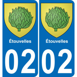 02 Étouvelles adesivo piastra di registrazione city