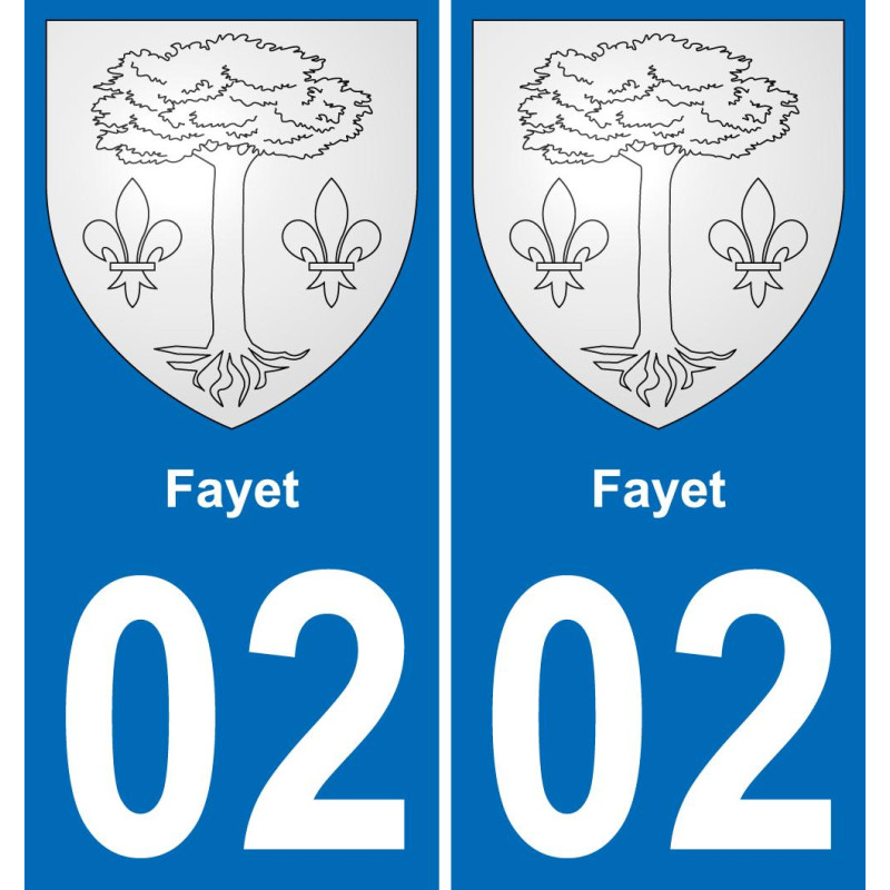 02 Fayet adesivo piastra di registrazione city