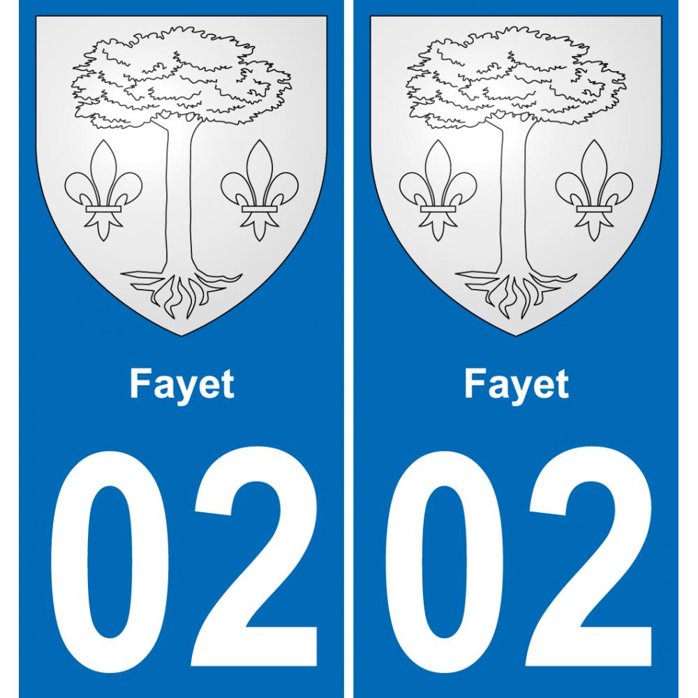 64 Pau autocollant sticker plaque immatriculation auto ville
