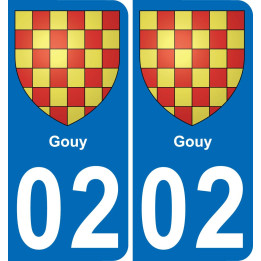 02 Gouy-aufkleber plakette ez stadt