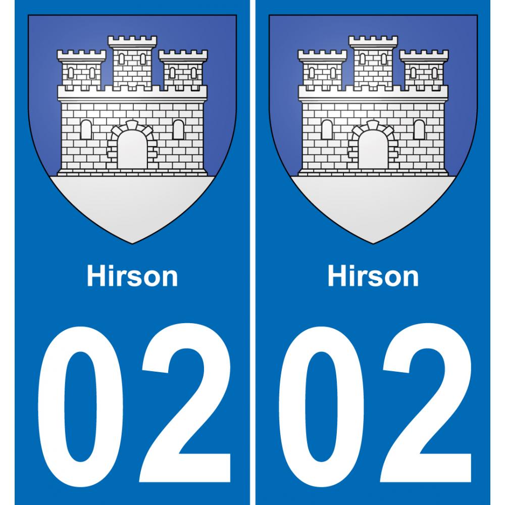 02 Hirson adesivo piastra di registrazione city