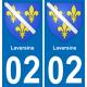 64 Pau autocollant sticker plaque immatriculation auto ville