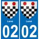 02 Lemé-aufkleber plakette ez stadt