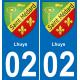 02 Lhuys-aufkleber plakette ez stadt