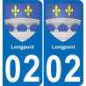 02 Longpont adesivo piastra di registrazione city