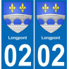 02 Longpont adesivo piastra di registrazione city