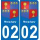 02 Macquigny-aufkleber plakette ez stadt