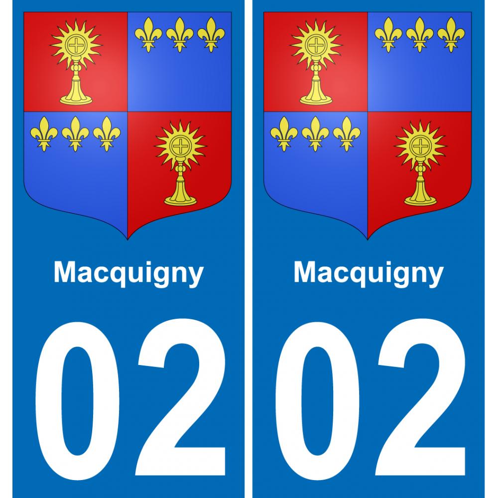 02 Macquigny adesivo piastra di registrazione city