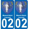 64 Pau autocollant sticker plaque immatriculation auto ville