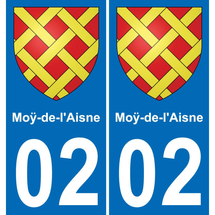 02 Moÿ-de-l'Aisne-aufkleber plakette ez stadt