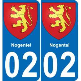 02 Nogentel sticker plate registration city