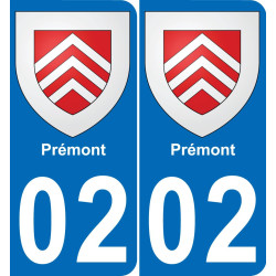 02 Prémont-aufkleber plakette ez stadt
