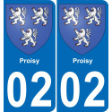 02 Proisy adesivo piastra di registrazione city