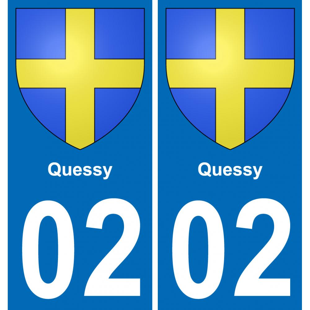 02 Quessy adesivo piastra di registrazione city