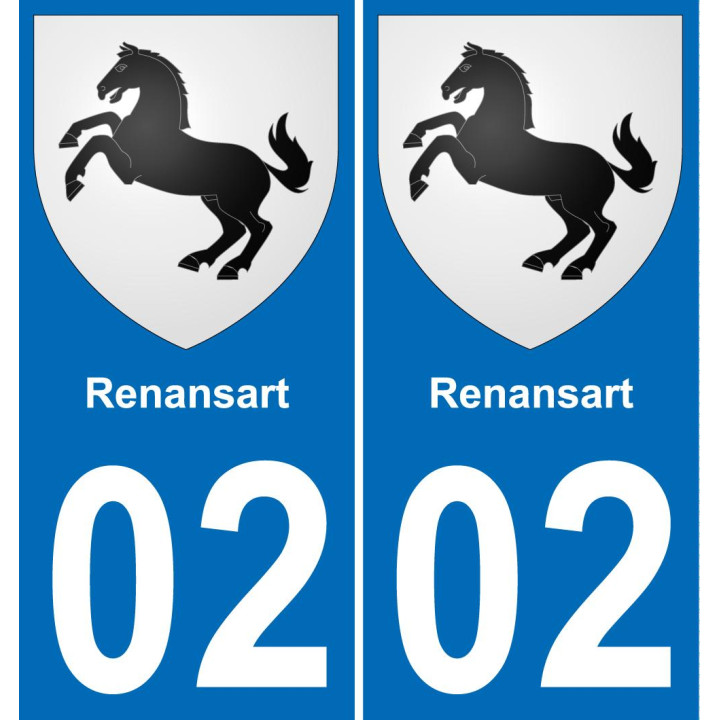 02 Renansart sticker plate registration city