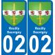64 Pau autocollant sticker plaque immatriculation auto ville