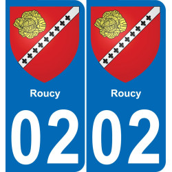 02 Roucy adesivo piastra di registrazione city