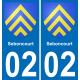 02 Seboncourt adesivo piastra di registrazione city