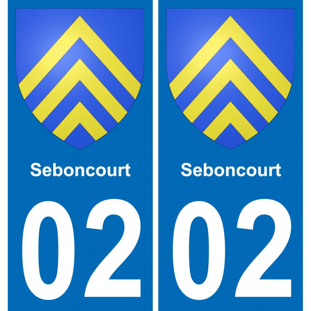 64 Pau autocollant sticker plaque immatriculation auto ville