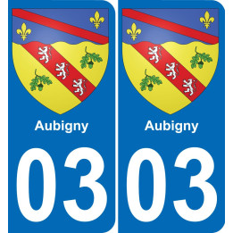 03 Aubigny-aufkleber plakette ez stadt