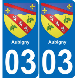03 Aubigny adesivo piastra di registrazione city