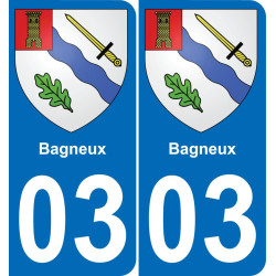 03 Bagneux adesivo piastra di registrazione city