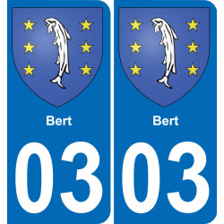 03 Bert adesivo piastra di registrazione city
