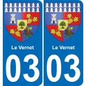 03 Le Vernet-aufkleber plakette ez stadt