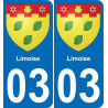 03 Limoise sticker plate registration city