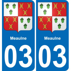 03 Meaulne sticker plate registration city