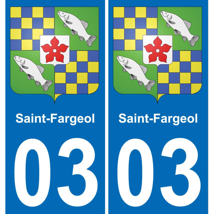 03 Saint-Fargeol-aufkleber plakette ez stadt